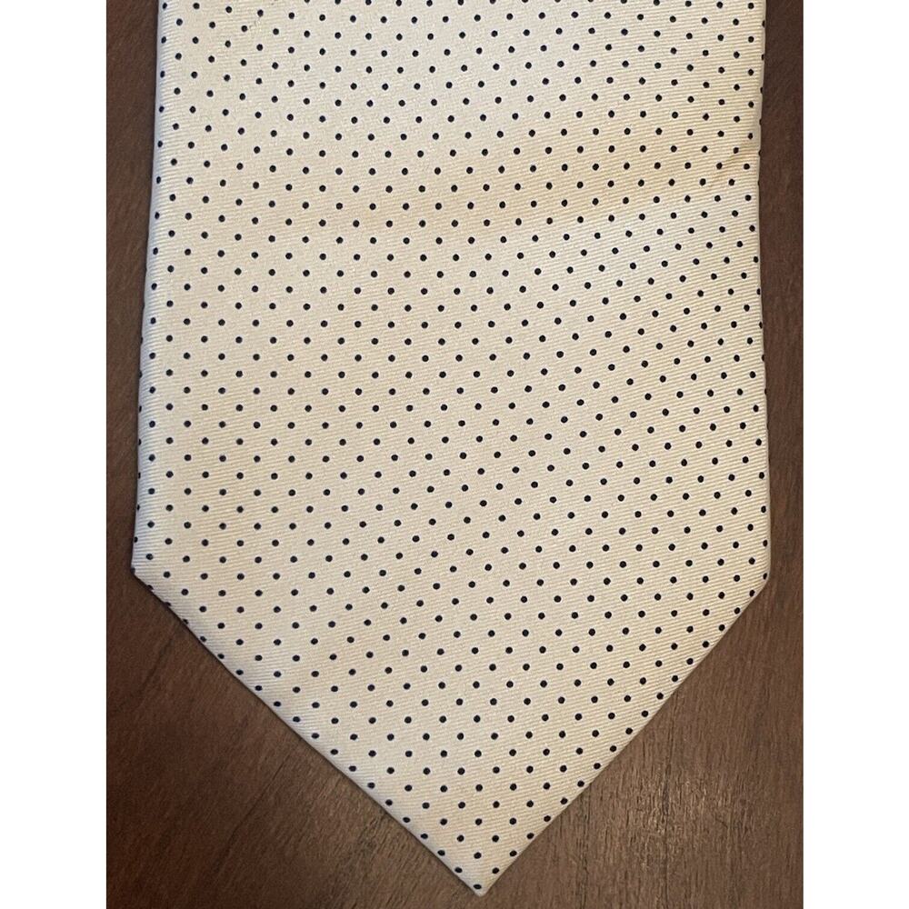 Tie Rack Gold Blue 100% Silk Men’s Neck Tie Made In China